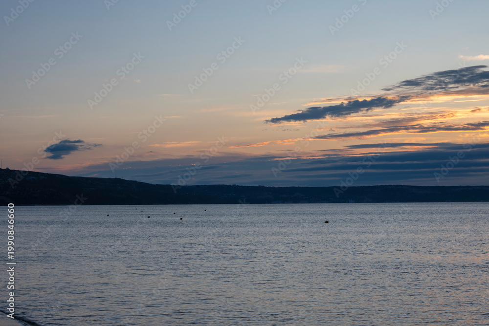Obraz premium Black sea coast near Kranevo village, Bulgaria