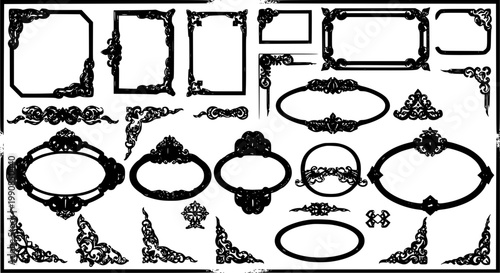 Assorted traditional pottery and ceramic kitchenware set displayed on a surface