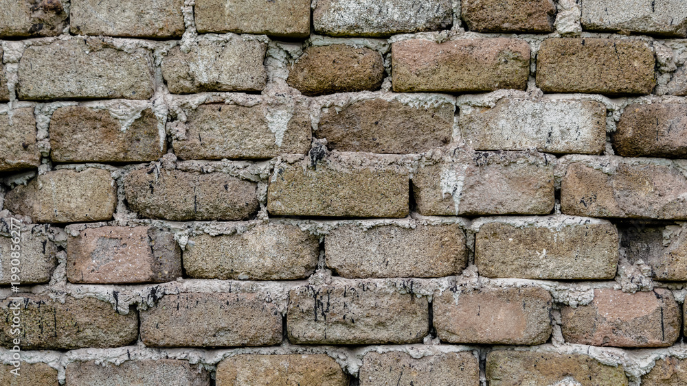 Fototapeta premium pattern old gray stone wall building