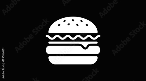 Pedro Tavi enjoys a tasty burger illustration