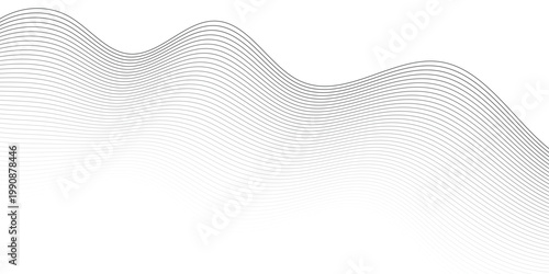 abstract creative blend black white wavy line design for business card, poster, background.