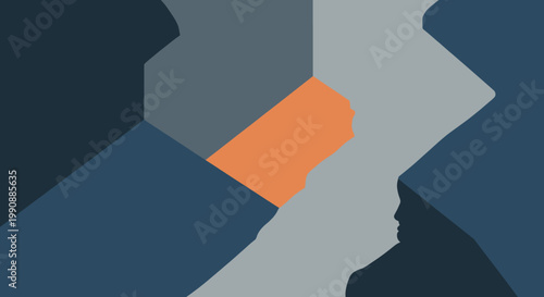 A calming blue gradient creates a sleek, modern backdrop. Ideal for websites, presentations, or marketing materials needing a clean and professional f