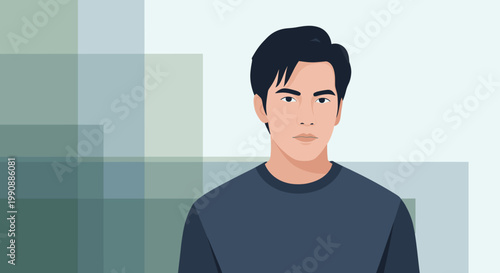 A calming teal gradient background evokes serenity and provides a versatile backdrop for various creative projects. Perfect for websites, presentation