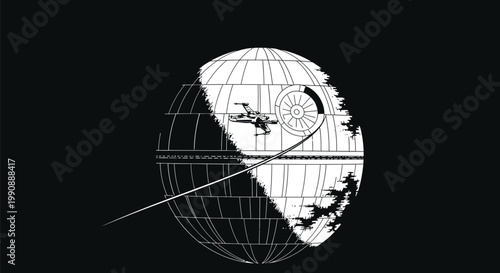 Abstract 3d vector illustration of a global earth sphere showing world continents and map geography as an international business travel symbol for communication