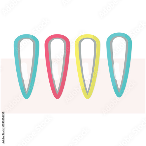 Cat claws anti-scratch protective caps vector icon isolated on white background. Pet grooming, hygiene and veterinary concept