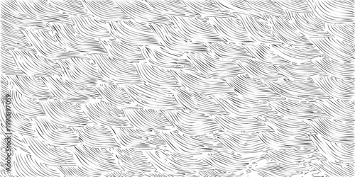 Vector brush stroke texture. Distressed uneven grunge background. Abstract vector illustration. Overlay over any design to create interesting effect and depth. Black isolated on white. EPS10