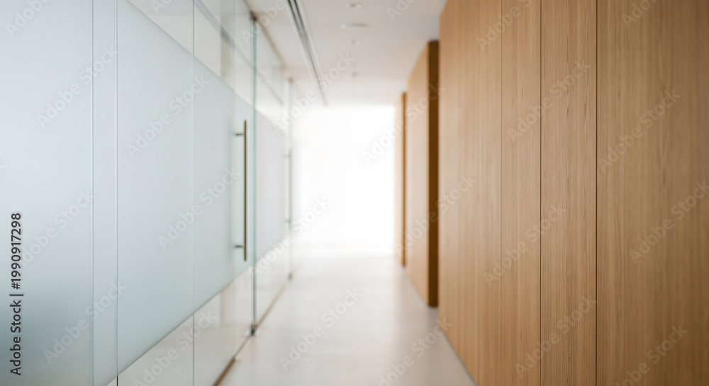 Fototapeta premium Modern Architectural Corridor