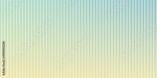 Trendy blue background of ribbed glass effect. Gradient banner with holographic texture. Vector illustration.