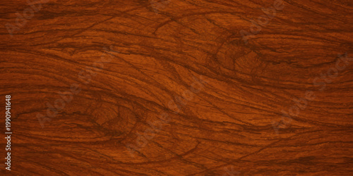 A natural brown wood texture background featuring a dark oak grain pattern on a weathered timber plank surface perfect for a rustic hardwood floor or table panel design
