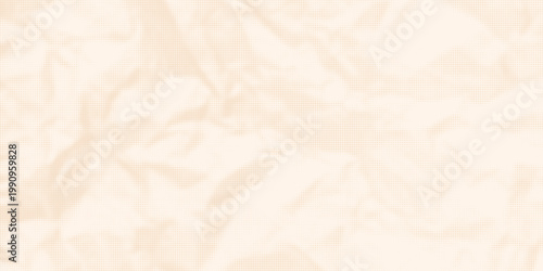 Light beige ecru paper texture bg, Recycled paper texture grainy noise, Old vintage surface with dots and irregularities, Vector illustration.