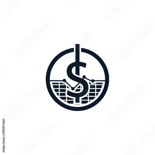 Financial growth and investment concept.