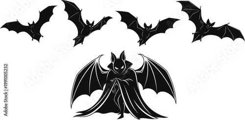 vector illustration of a bird