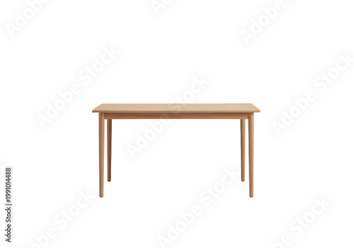 Minimalist Wood Table with Natural Finish on Black Background, Perfect for Product Display and Interior Design Concepts
