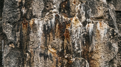 Close up of a tree bark with peeling texture