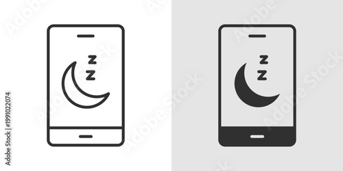 Sleep Tracker Icon representing sleep monitoring, rest quality analysis, bedtime routines, and tracking sleep patterns to improve overall health and wellness.