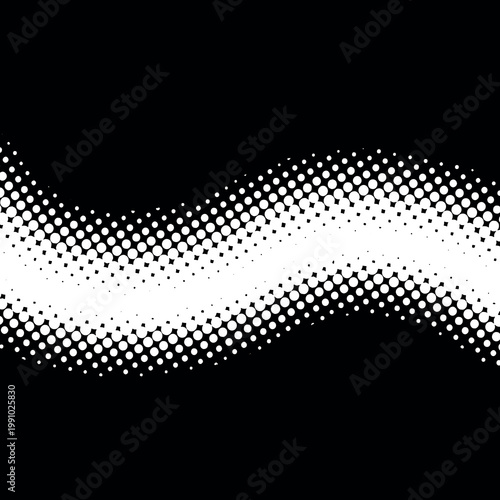 Vector halftone pattern. Vector dots pattern. Retro dots. Retro styled background of halftone dots.