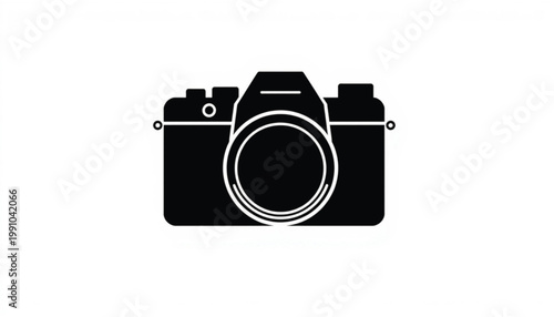 Camera captures high resolution imagery with a professional lens and body design to represent digital photography, creative media production, and advanced imaging technology for artists.
