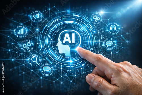Exploring the Future of Artificial Intelligence A Human Touch Pointing Towards Advanced Technology