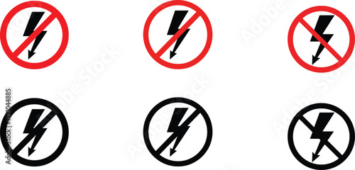 Prohibited and permitted electrical symbols a visual guide to safety regulations