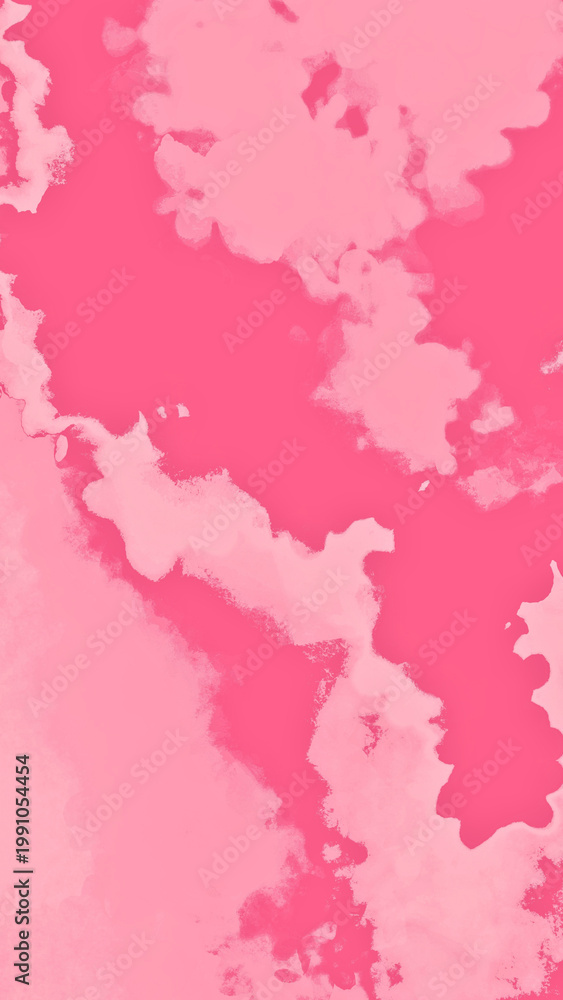 Fototapeta premium Bright pink abstract background bold flat color modern design