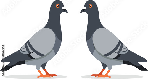 Colorful flat vector graphic featuring automated agricultural systems for commercial agritech branding.