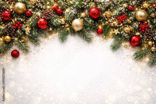 Festive Christmas backdrop ...