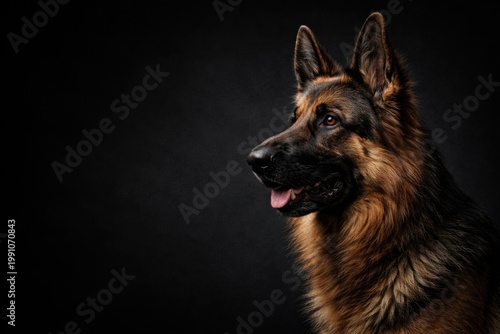 Majestic German Shepherd pr...