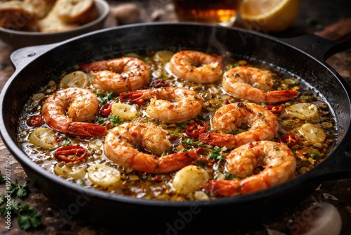 Garlic and Sherry infused s...