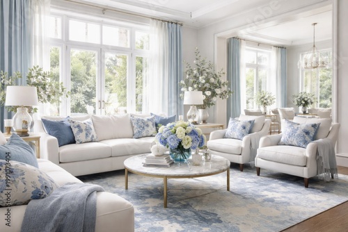 Contemporary living room de...