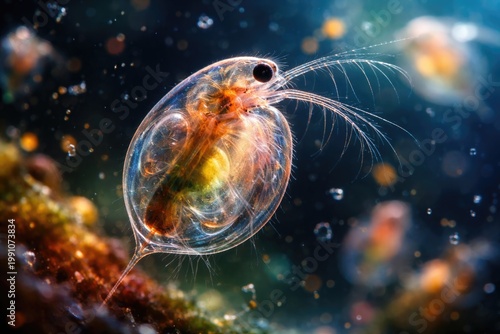 Microscopic view of vibrant...