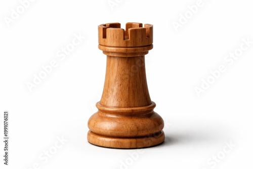 Minimalist wooden rook ches...
