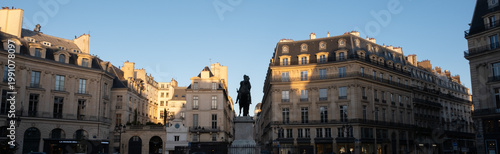 Paris building facade, characteristic roofs and more.

Many types of buildings, coming from various districts of the city; all passing through various settings of the day.