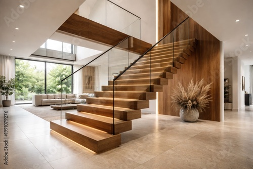 elegant interior space show...