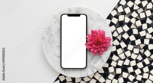 Stylish flat lay featuring ...