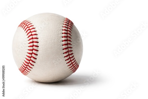 Detailed baseball image set...