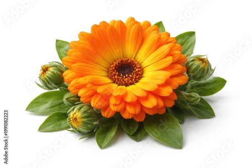 Bright calendula bloom acco...