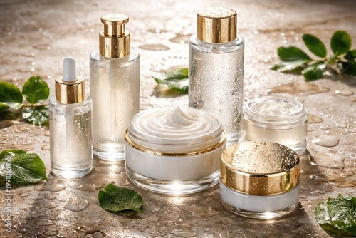 Skincare products and cosme...