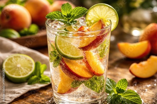 Refreshing summer beverage ...