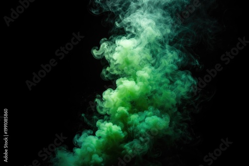 Dense multi toned green vap...