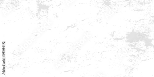 A blank vintage backdrop featuring a white grunge wall background with a rough concrete texture and grey marble paint pattern on an old weathered cement surface