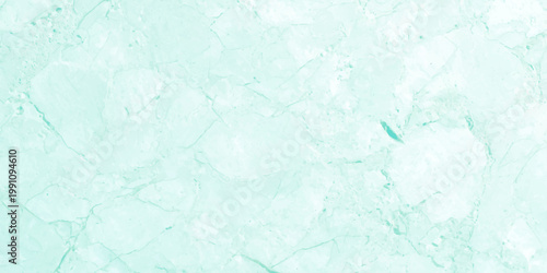 Light teal marble texture background with white veins, abstract turquoise stone surface for luxury interior and web design