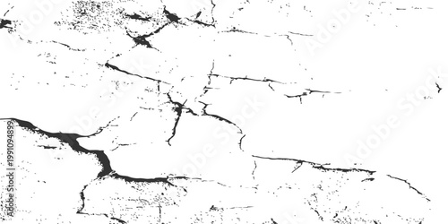 Cracked surface showcasing detailed textures and patterns of age and weathering, creating a visually interesting and intricate design.