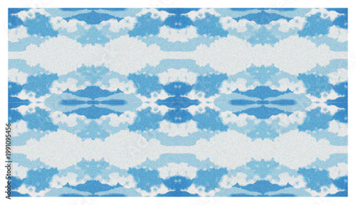 blue sky with clouds