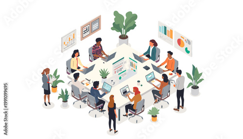 A determined businesswoman strides forward with a briefcase, representing ambition and professional success. Ideal for corporate communications, finan