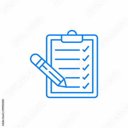 task list icon sign vector