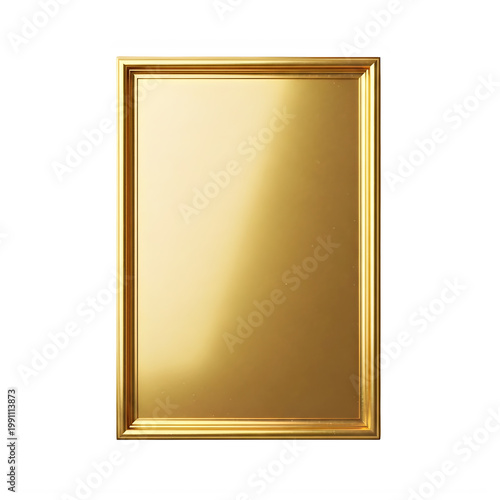 Gold picture frame