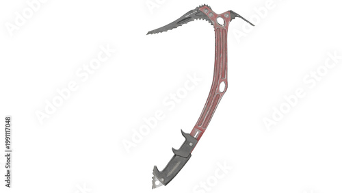 Photos 3d rendering ice axe