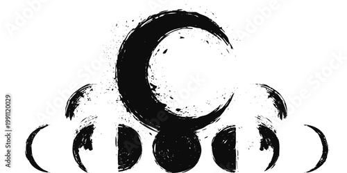 Grunge post Stamps Collection, Circles. Banners, Insignias , Logos, Icons, Labels and Badges Set . vector distress textures.blank shapes.