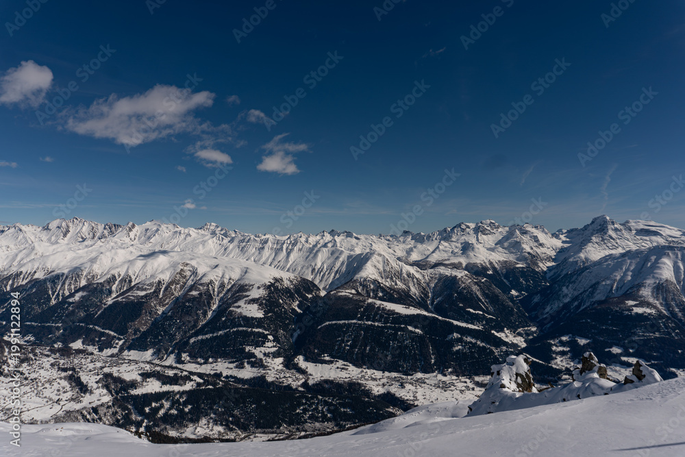 Obraz premium walliser Berge