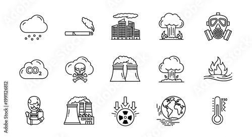 Collection of cartoon mouth illustrations with vibrant red lips expressing various emotions and sounds like smiles and shouts